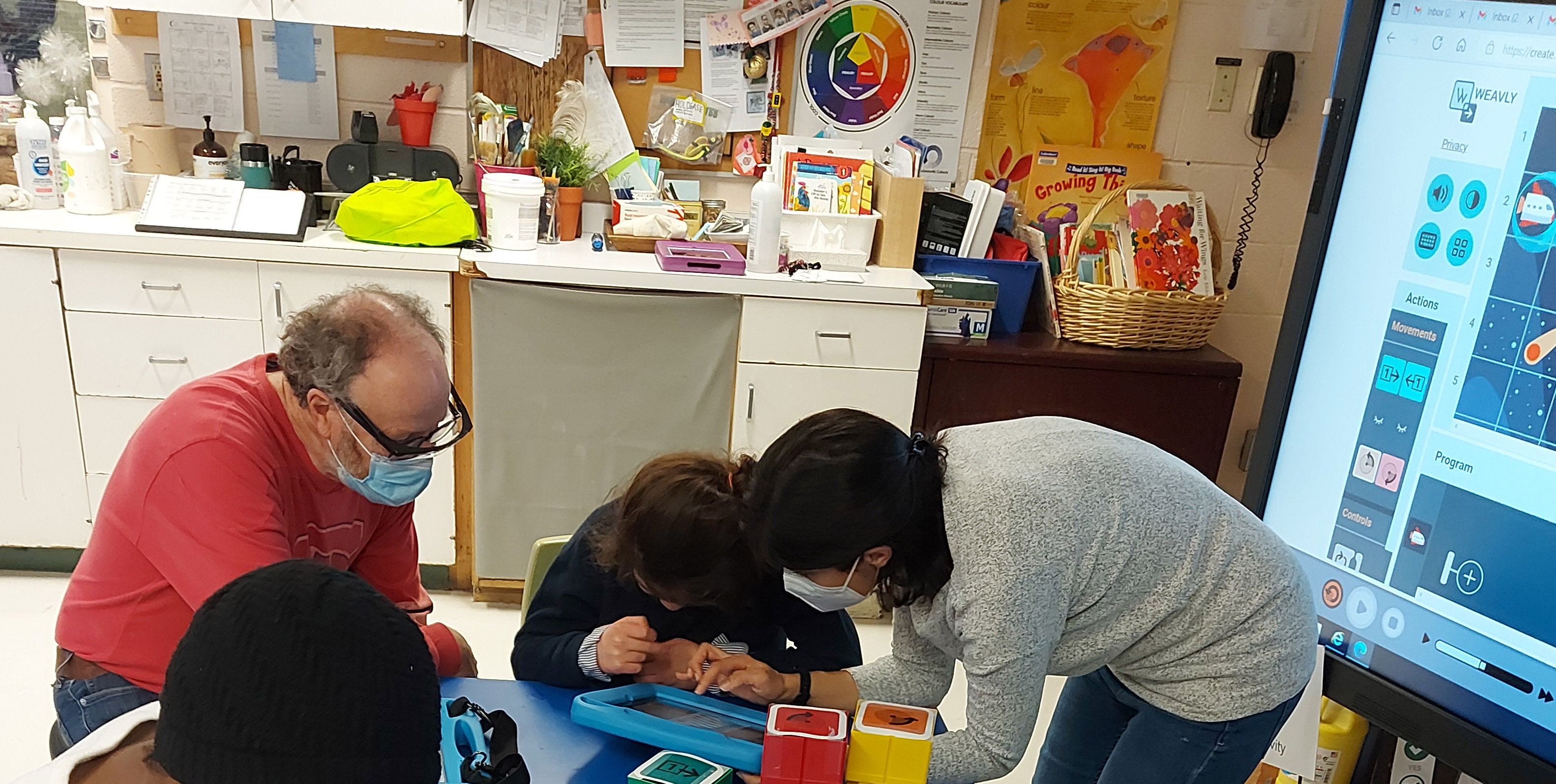 Working with a student on Weavly Working with a student on Weavly